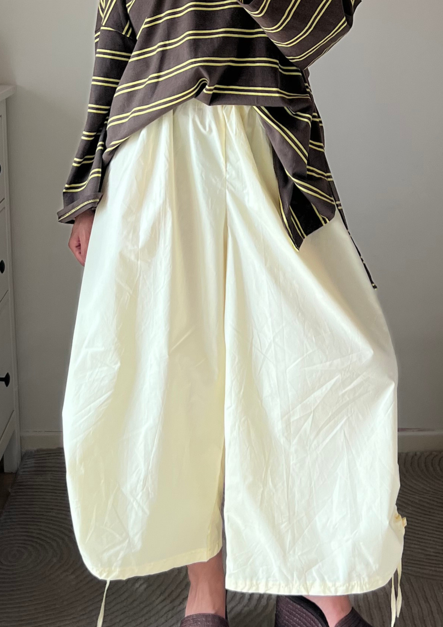 Pantalon Bobby jaune