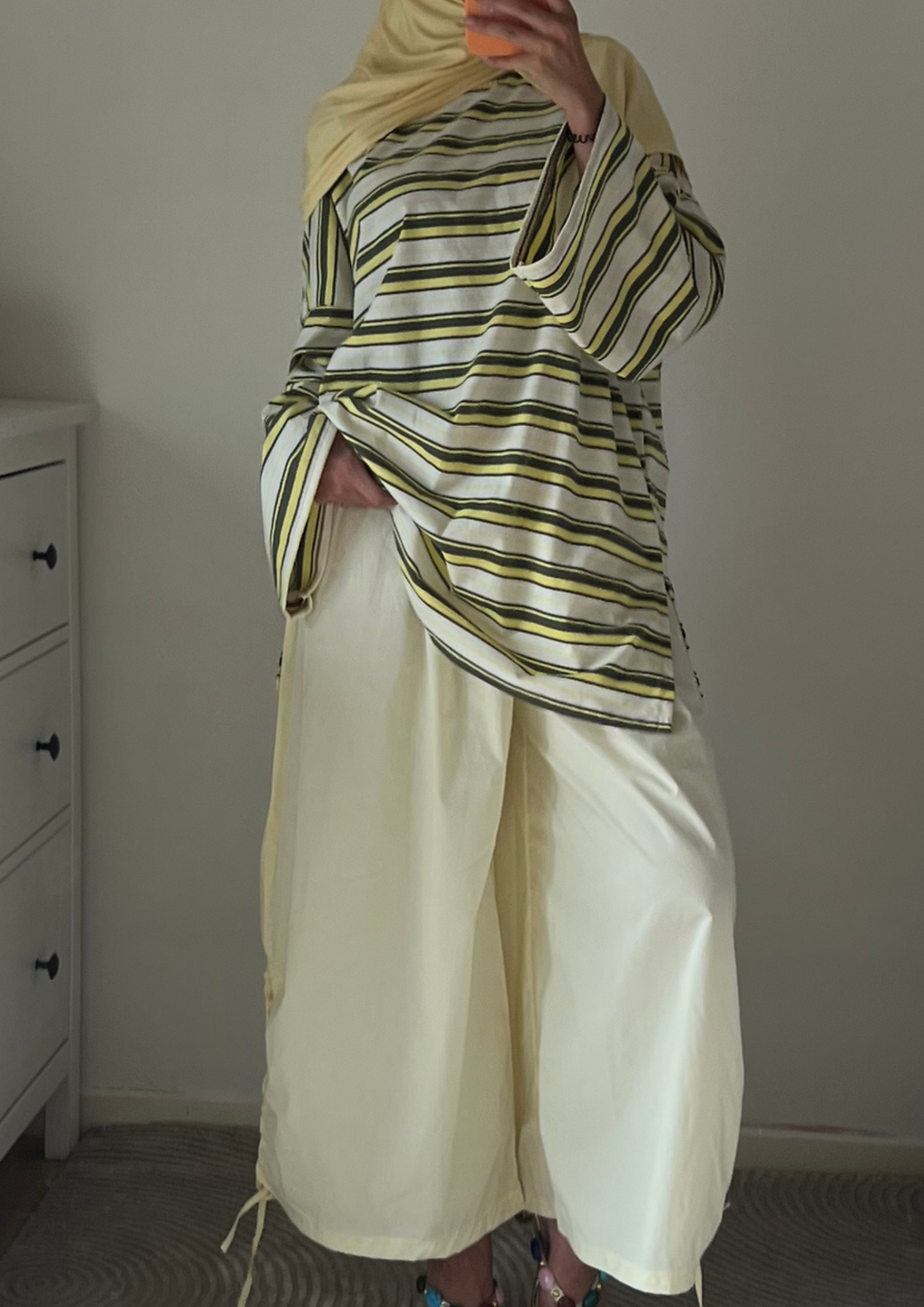Pantalon Bobby jaune