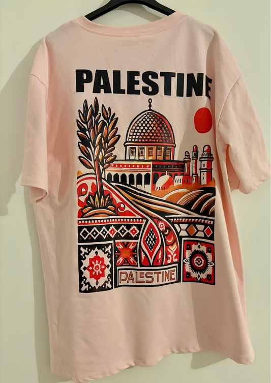 T-shirt Palestine Rose