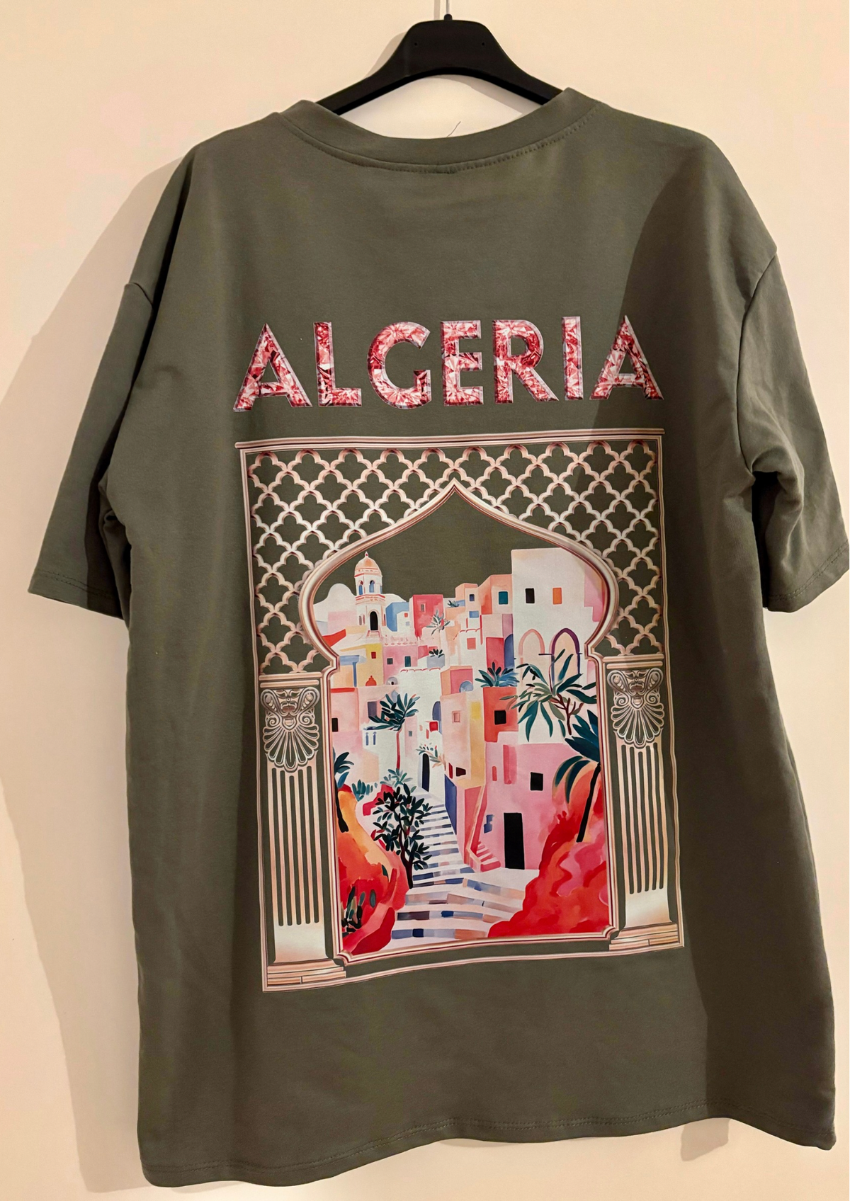 T-shirt Algérie Kaki