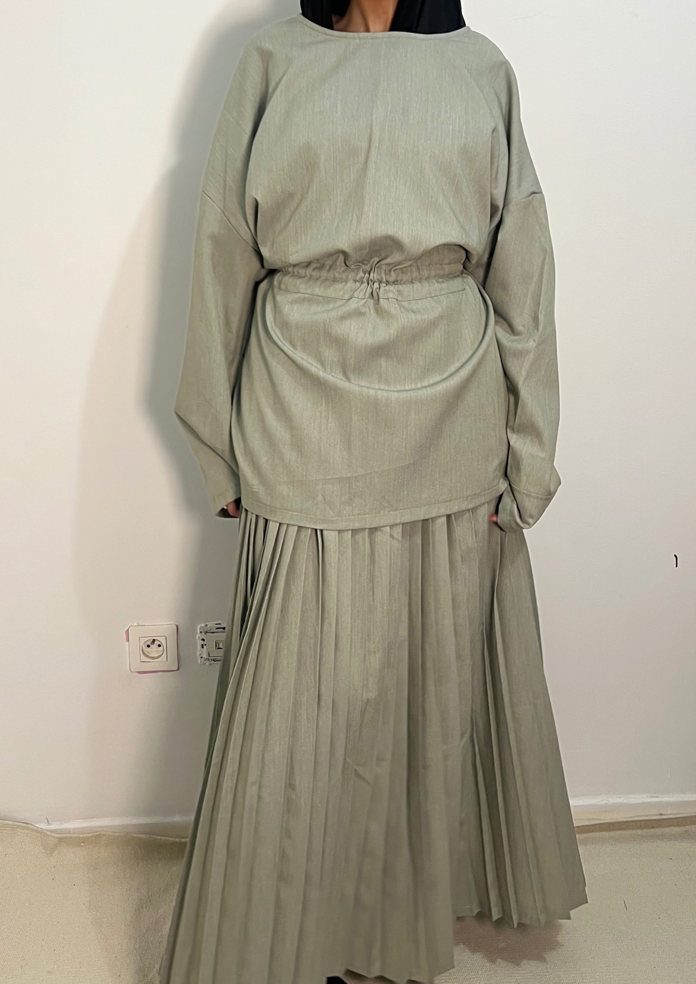 Ensemble Lola Vert pastel