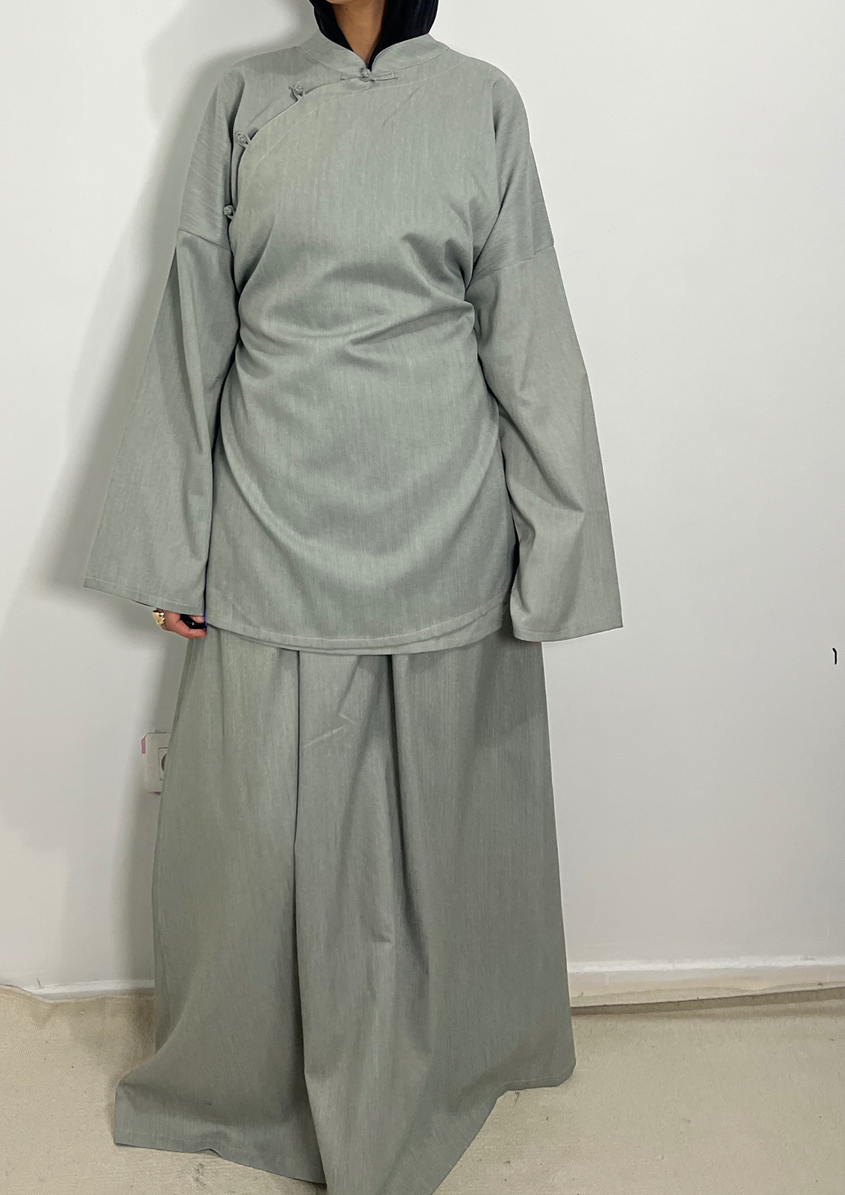 Ensemble Nara vert pastel