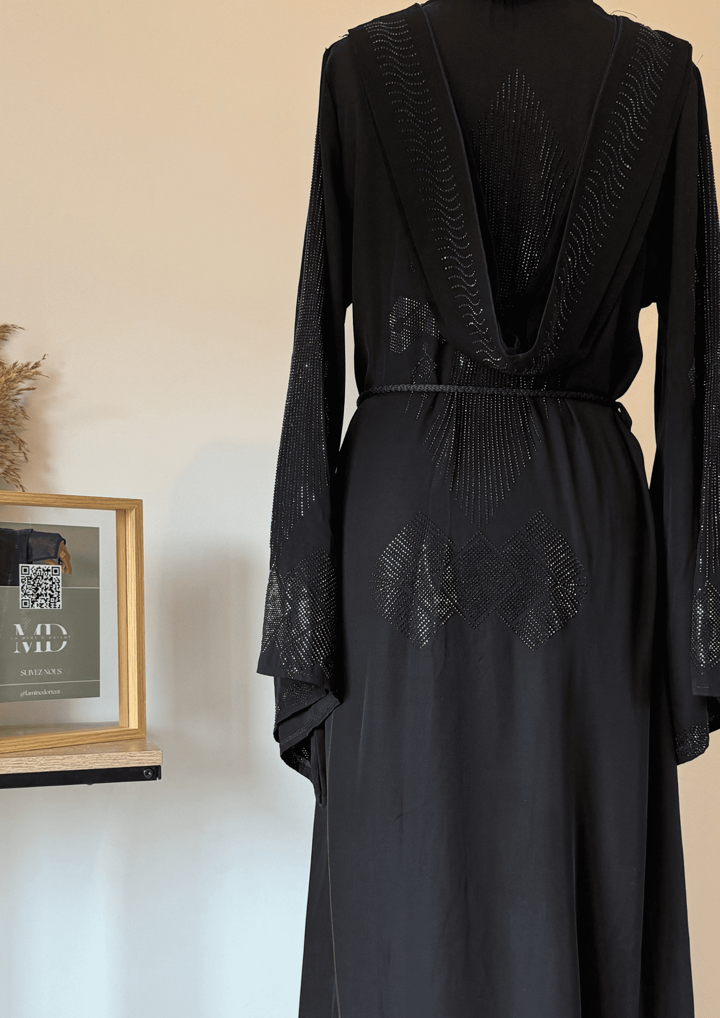 abaya dubai strass