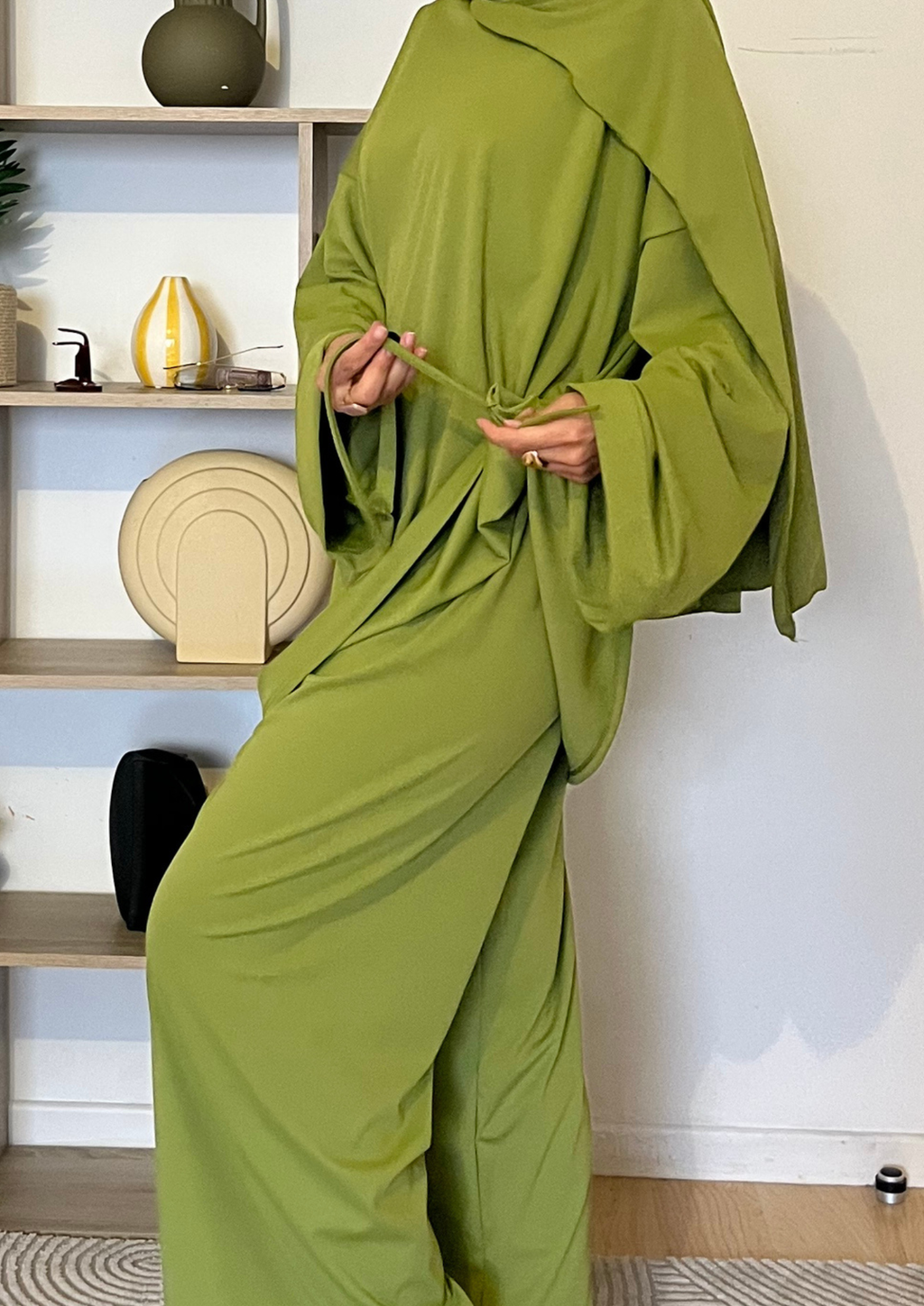 Burkini simple complet Olive