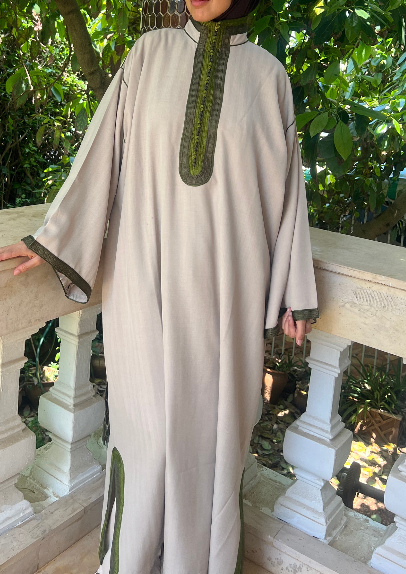 Jellaba Agadir Vert