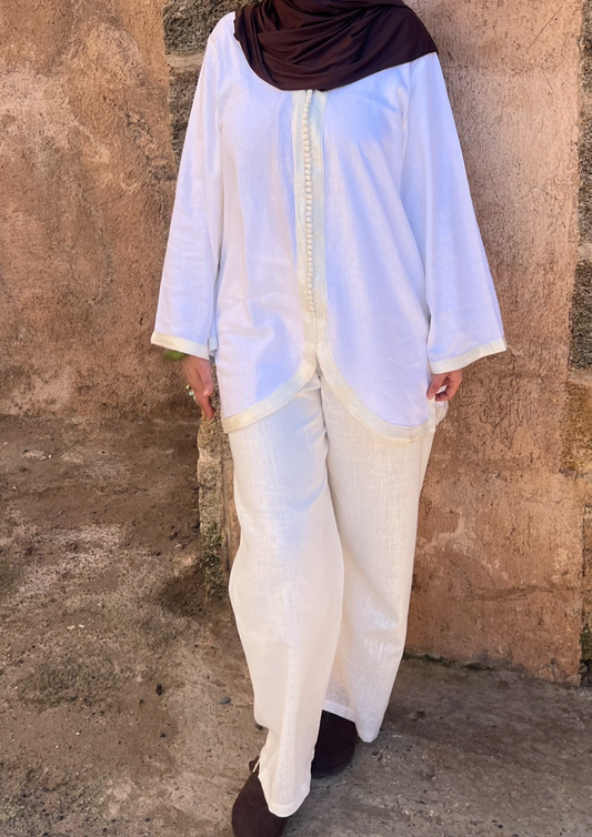 Ensemble Aliaa Blanc