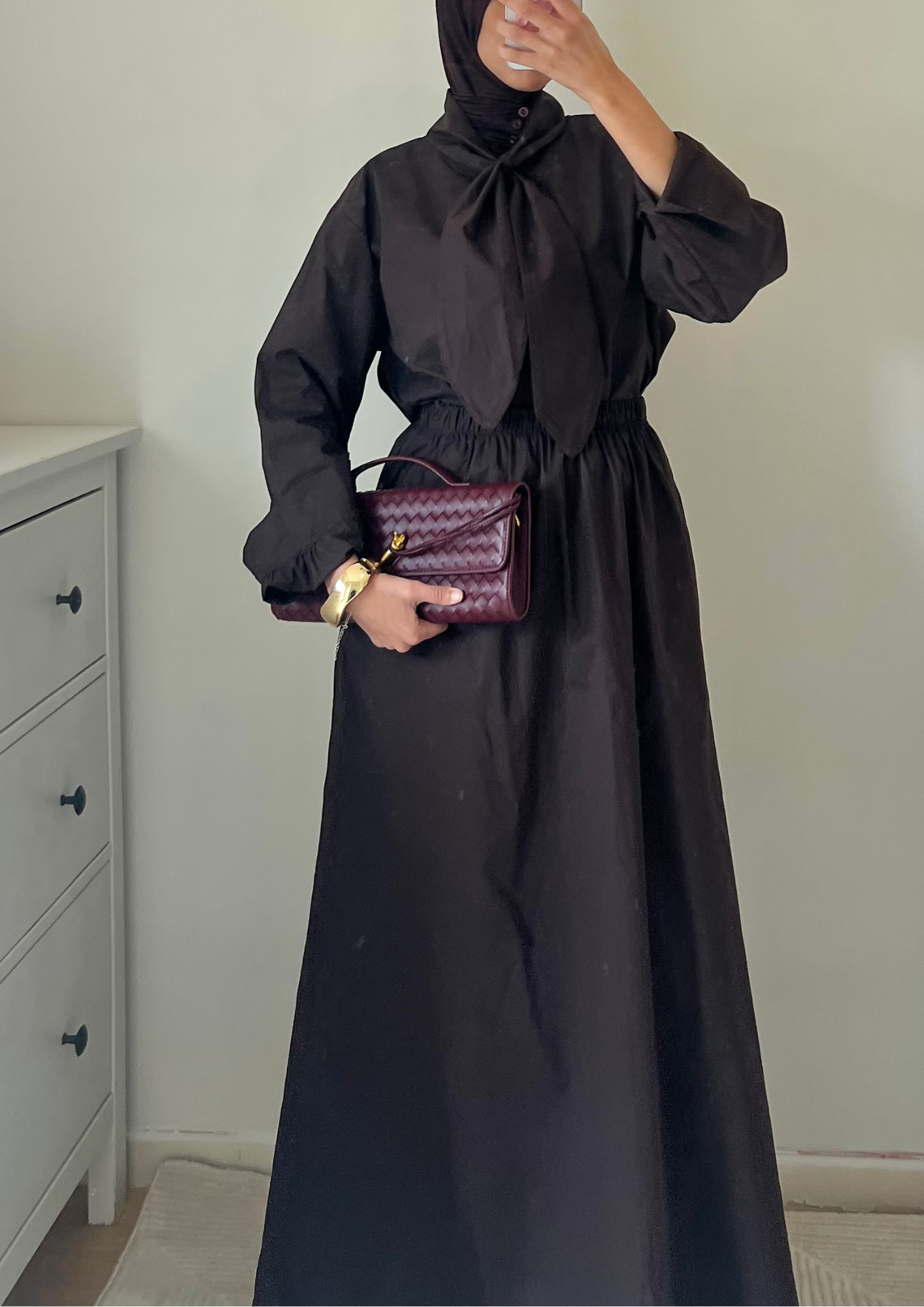Ensemble madeleine marron