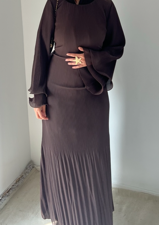 Robe aya Marron