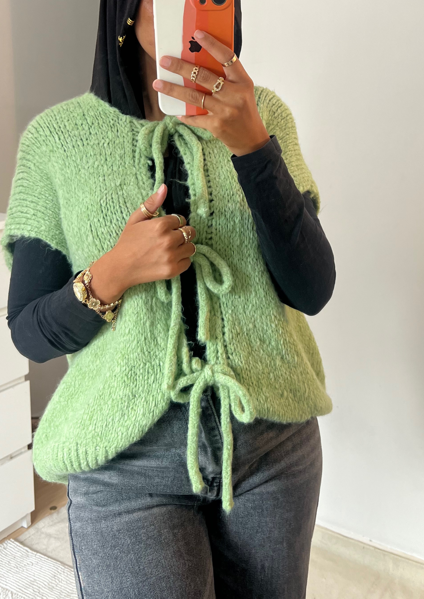 Gilet Mymy vert