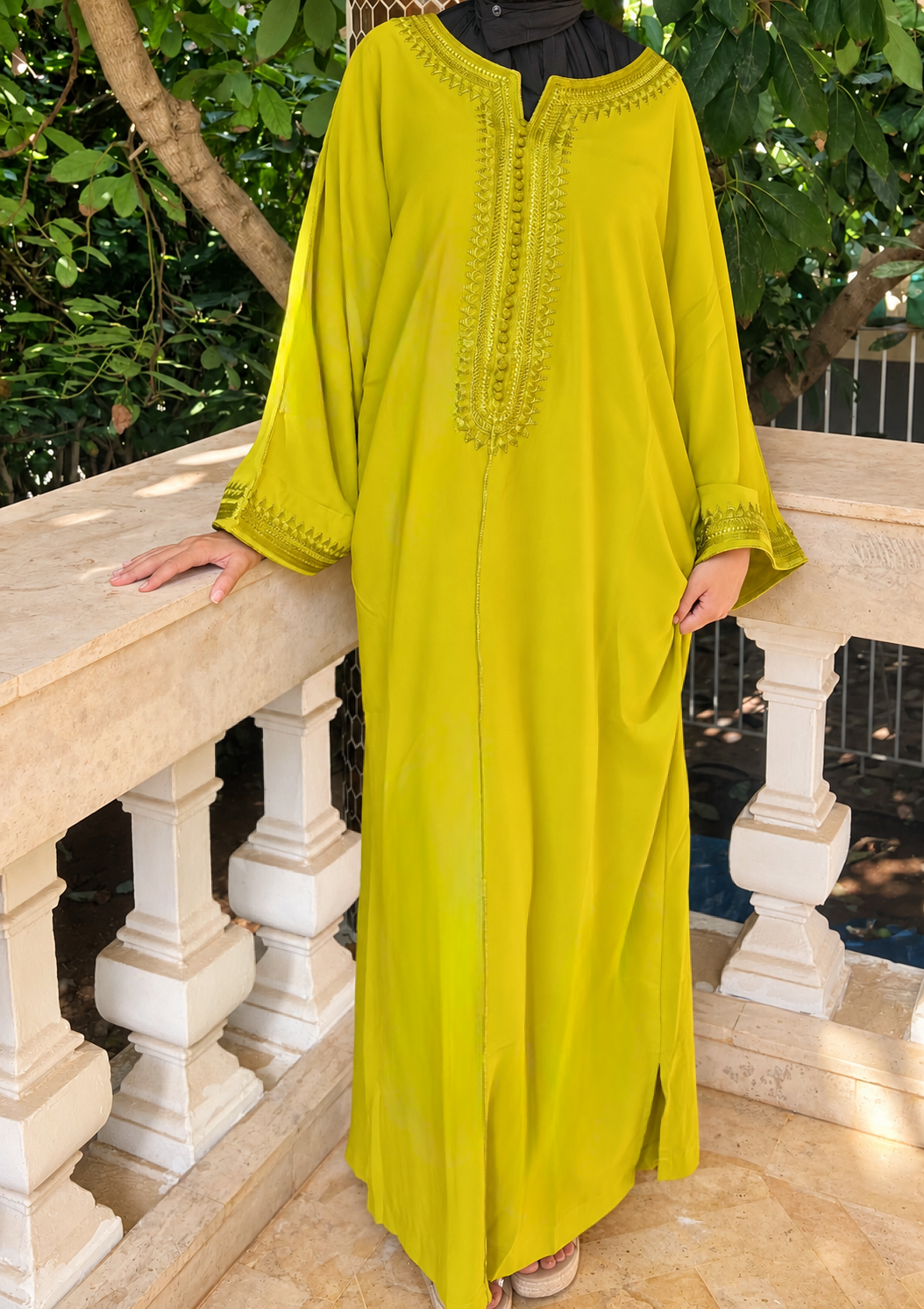 Jellaba olive