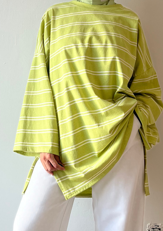 Haut oversize vert