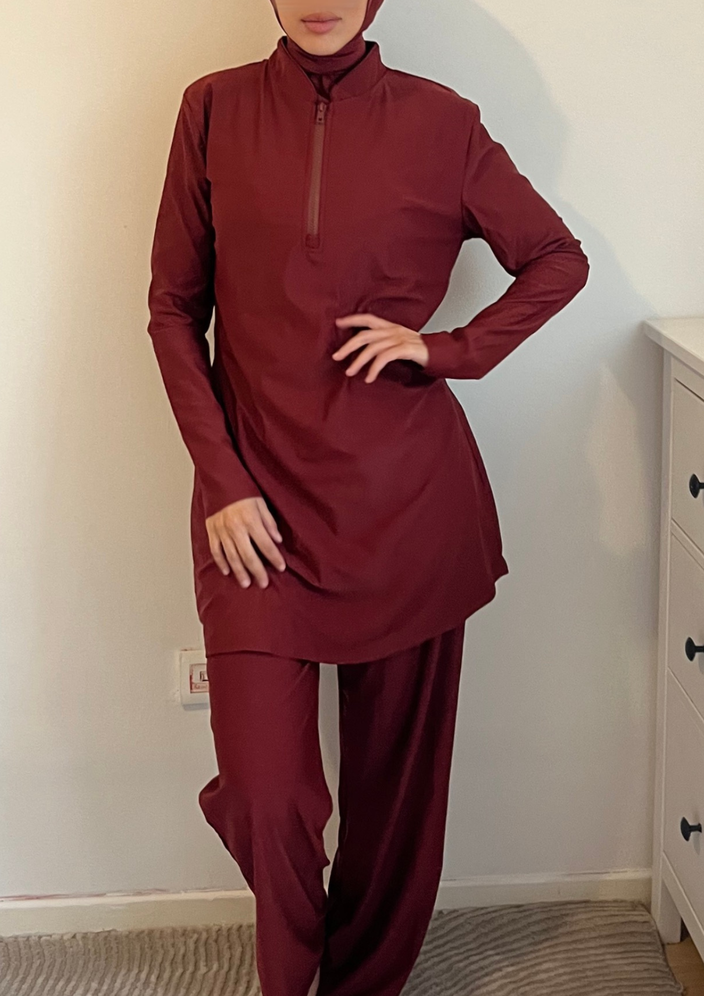 Burkini cagoule